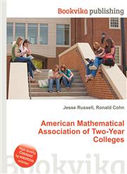 American Mathematical Association of Two-Year Colleges,5511390887,9785511390888