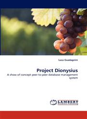 Project Dionysius,383836659X,9783838366593