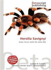 Hersilia Savignyi,6136081881,9786136081885