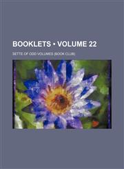 Booklets (Volume 22),1151344753,9781151344755