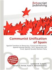Communist Unification of Spain,6135276999,9786135276992