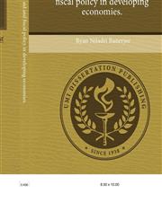 Essays on optimal aid and fiscal policy in developing economies.,1244658006,9781244658004