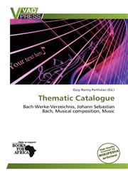 Thematic Catalogue,6136353369,9786136353364
