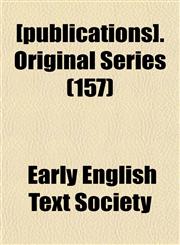 [publications]. Original Series (157),1151803871,9781151803870