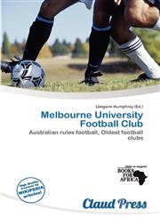 Melbourne University Football Club,6137245152,9786137245156