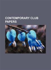 Contemporary Club papers,1459073487,9781459073487
