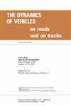 Dynamics Vehicles on Roads & on Track,9026508980,9789026508981