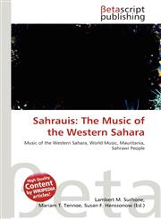 Sahrauis The Music of the Western Sahara,6131449368,9786131449369