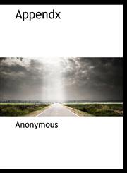 Appendx,1140128825,9781140128823