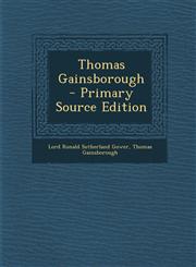 Thomas Gainsborough - Primary Source Edition,1293426253,9781293426258