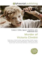 Murder of Victoria Climbié,6130228287,9786130228286
