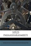 10523 paraasharasmrxti,1174499532,9781174499531