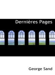 Dernières Pages,1110043627,9781110043620