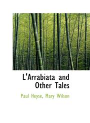 L'Arrabiata and Other Tales,1103907174,9781103907175