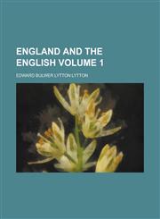 England and the English Volume 1,1130401227,9781130401226