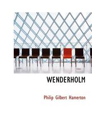 Wenderholm,1140035967,9781140035961