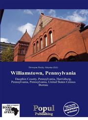 Williamstown, Pennsylvania,6201587438,9786201587434