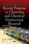 Recent Progress in Chemistry and Chemical Engineering Research,1616685018,9781616685010