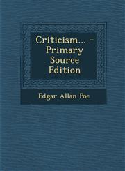 Criticism... - Primary Source Edition,1294085670,9781294085676