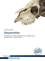Oxyaenidae,6139203139,9786139203130