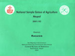 National Sample Census of Agriculture, Nepal, 2001/02 : District - Rasuwa