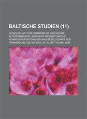 Baltische Studien (11),1153562200,9781153562201