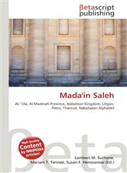 Mada'in Saleh,6132142657,9786132142658
