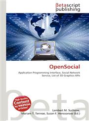 OpenSocial,6133338555,9786133338555