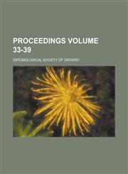 Proceedings Volume 33-39,1234253151,9781234253158