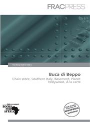 Buca di Beppo,6135980351,9786135980356