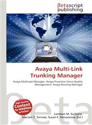 Avaya Multi-Link Trunking Manager,6133480025,9786133480025