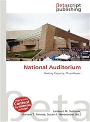 National Auditorium,6136109271,9786136109275