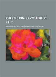 Proceedings Volume 20, pt. 2,123681732X,9781236817327