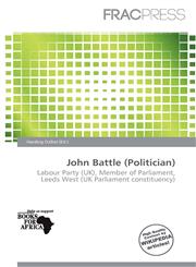 John Battle (Politician),6138086295,9786138086291