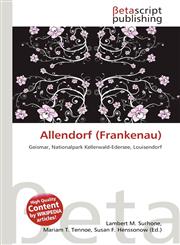 Allendorf (Frankenau),6135108220,9786135108224