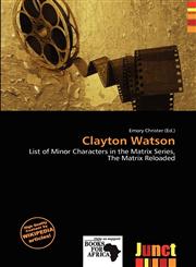 Clayton Watson,6138013174,9786138013174