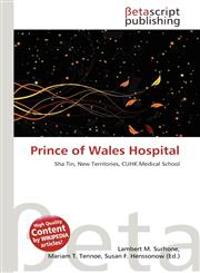 Prince of Wales Hospital,6131009821,9786131009822
