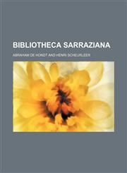 Bibliotheca Sarraziana,1236619188,9781236619181