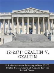 12-2371 Ozaltin V. Ozaltin,1295250993,9781295250998