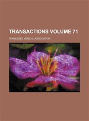 Transactions Volume 71,1154427129,9781154427127