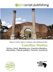 Caecilius Statius,6138441583,9786138441588