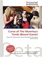Curse of The Mummy's Tomb (Board Game),6135216252,9786135216257