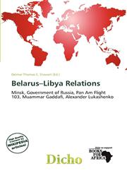 Belarus-Libya Relations,6200166609,9786200166609