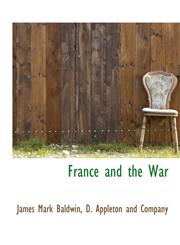 France and the War,1140562231,9781140562238