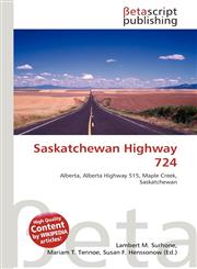 Saskatchewan Highway 724,6134768065,9786134768061