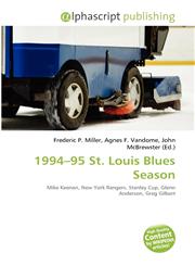 1994-95 St. Louis Blues Season,6134171344,9786134171342