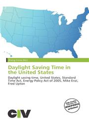Daylight Saving Time in the United States,6135890379,9786135890372