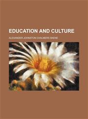 Education and Culture,115143986X,9781151439864