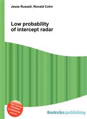 Low Probability of Intercept Radar,5511018805,9785511018805