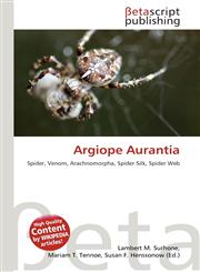 Argiope Aurantia,6136001225,9786136001227